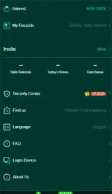 RS33 Account Security Dashboard