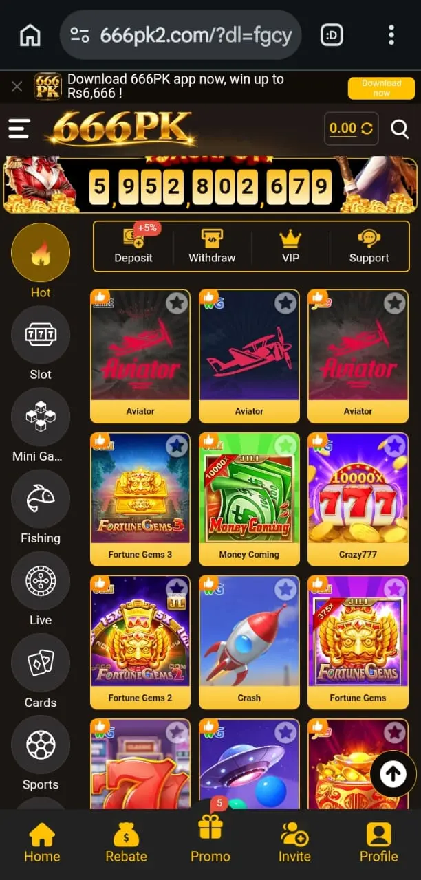 666pk Game Lobby Image